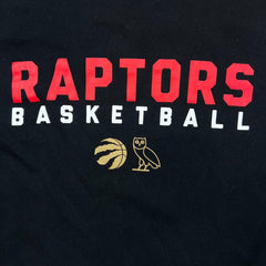 October's Very Own x Toronto Raptors T Shirt Mens Medium Black OVO Basketball Tee