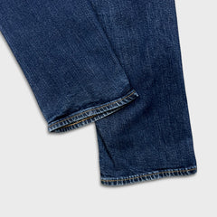 Levi's 511 Jeans Mens 33x32 Blue Slim Fit Mid Rise Dark Wash Stretch Denim Pants