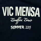 2015 Vic Mensa Traffic Tour T Shirt Mens Medium Black Southside Chicago Rap Tee