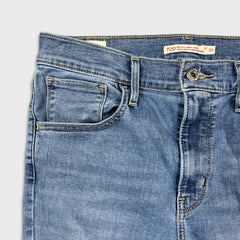 Levi's 720 Jeans Womens 30x30 Blue High Rise Super Skinny Faded Slim Leg Denim Pants