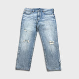 Levi's Hi Ball Jeans Mens 36x27 Blue Regular Fit Distressed Light Wash Denim Pants