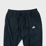 Nike Sportswear Sweatpants Mens XL Black Swoosh Taper Leg Jogger