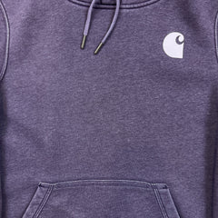 Carhartt Hoodie Womens Small Purple Relaxed Fit Workwear Hooded Sweater