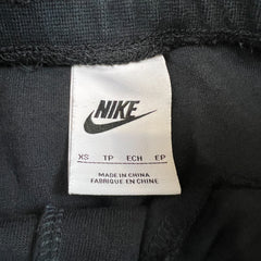 Nike Sportswear Sweatpants Mens XS Black Tech Fleece Swoosh Taper Leg Jogger