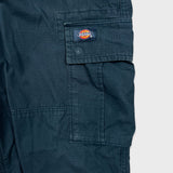Dickies Pants Mens 30x30 Blue Regular Straight Cargo Workwear Casual Trousers