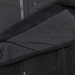 The North Face Jacket Womens Medium Black Denali Polartec Hooded Full Zip Fleece