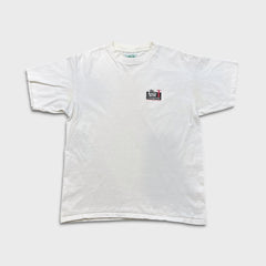 Vintage 90s The Aussie T Hockey T Shirt Mens Medium White USA Sportswear NHL Tee