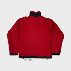 Vintage 90s The North Face Denali Fleece Mens Small Red Polartec Full Zip Jacket
