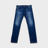 Diesel Industry Jeans Mens 34x33 Blue Medium Wash Stretch Slim Straight Denim Pants