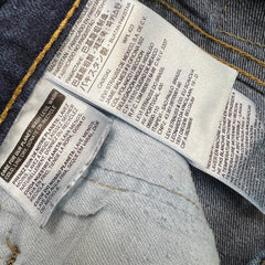 Levi's 505 Jeans Mens 30x30 Blue Regular Fit Straight Leg Medium Wash Denim Pants