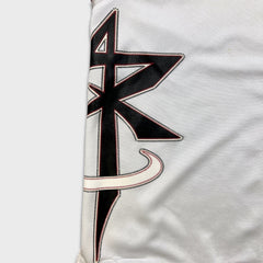 Vintage Y2K Reebok Above the Rim Basketball Jersey Mens Large White Sportswear