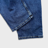 Levi's 505 Jeans Mens 34x30 Blue Medium Wash Regular Fit Straight Stretch Denim Pants