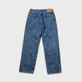 Levi's 550 Jeans Mens 32x30 Blue Relaxed Fit Straight Leg Medium Wash Baggy Denim Pants