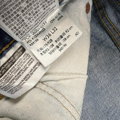 Levi's 501 Jeans Mens 36x32 Blue Original Fit Straight Medium Wash Denim Pants