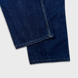 Vintage Y2K Levi's 619 Jeans Mens 36x25 Blue Straight Orange Tab Dark Wash Denim Pants