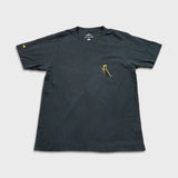 Uniqlo Jean Michel Basquiat SPRZNY T Shirt Mens Large Gray Graphic Pocket Tee