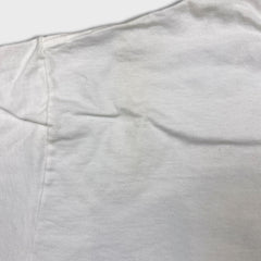 Vintage Y2K No Fear Mens XL White Mark McGwire Ball of Fame Baseball MLB Tee