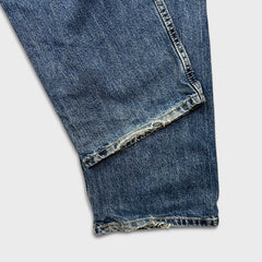 Vintage Y2K Levi's Jeans Men 34x32 Blue Relaxed Fit Straight Leg Medium Wash Baggy Denim Pants