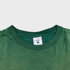 Vintage 90s Riverdale The Show T Shirt Mens Large Green Faded Single Stitch Tee