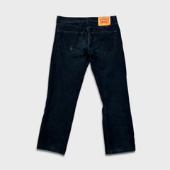 Levi's 511 Pants Mens 32x26 Black Slim Fit Stretch Corduroy Casual Trousers