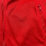 Nike Sportswear N98 Tribute Tack Top Mens Large Red Full Zip Sweatshirt