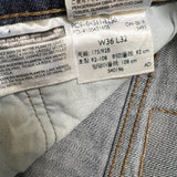 Levi's 511 Jeans Mens 36x32 Blue Slim Fit Mid Rise Medium Wash Denim Pants