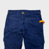 Timberland PRO Pants Mens 38x32 Blue Ironhide Kneepad Utility Cargo Workwear