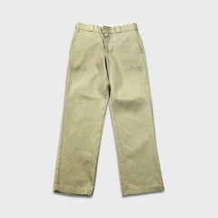 Dickies 874 Pants Mens 32x32 Beige Original Fit Workwear Casual Chino Trousers