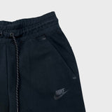 Nike Sportswear Sweatpants Mens XS Black Tech Fleece Swoosh Taper Leg Jogger