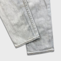 Levi's 511 Jeans Mens 34x32 Gray Slim Fit Straight Leg Stretch Stone Wash Denim Pants