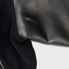 Vintage 2004 Disney The Incredibles Jacket Mens XL Black Movie Promo Varsity Bomber