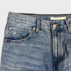 Levi's '94 Baggy Jeans Womens 32x31 Blue Loose Relaxed Fit Distressed Light Wash