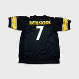 Vintage 2009 Reebok Pittsburgh Steelers Ben Roethlisberger Jersey Mens 2XL Stitched NFL