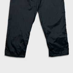 Vintage 90s Nike Sportswear Track Pants Mens Large Black Swoosh Athletic Jogger