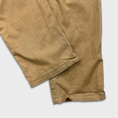G-Star Raw Pants Mens 34x34 Beige Straight Leg Utility Cargo Casual Trousers