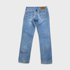 Levi's 511 Jeans Mens 33x32 Blue Slim Fit Mid Rise Light Wash Faded Denim Pants