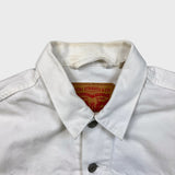 Levi's Type III Denim Jacket Mens Medium White Western Trucker