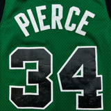Vintage Adidas Paul Pierce #34 Boston Celtics Jersey Mens Large Green NBA Swingman Basketball