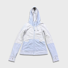 Lululemon Voyage Hoodie Womens Small Purple Full Zip Sports Hooded Sweater