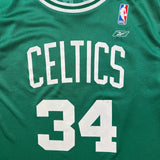 Vintage Reebok Paul Pierce #34 Boston Celtics Jersey Mens Large Green NBA Basketball