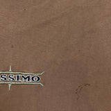 Vintage 90s Mossimo T Shirt Mens Medium Brown Faded Single Stitch Distressed Tee