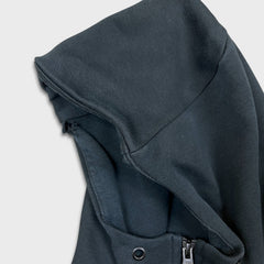 Nike Tech Fleece Hoodie Mens Medium Blue Sport Swoosh Full Zip Hooded Sweater