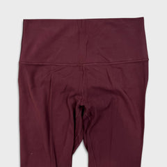 Lululemon Align Pant *Full Length 28" Womens Size 8 Red High Rise Yoga Leggings