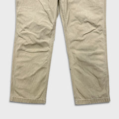 Carhartt Pants Mens 36x32 Beige Relaxed Fit Workwear Carpenter Straight Baggy