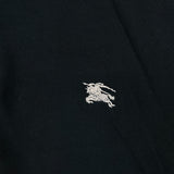 Burberry Brit Polo Shirt Mens XL Black Nova Check Tartan Preppy Tee