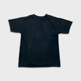 Led Zeppelin T Shirt Mens Medium Black Sun Faded Distressed Band Tee