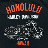 Harley Davidson T Shirt Mens Medium Black Hawaii Motorcycle Biker Pocket Tee
