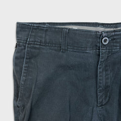 Dickies Pants Mens 34x32 Black Flex Straight Fit Workwear Casual Chino Trousers
