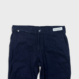 Carhartt Pants Mens 36x28 Blue Flame Resistant FR Relaxed Straight Workwear Twill