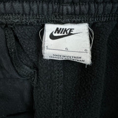 Nike Sportswear Sweatpants Mens Large Black Swoosh Taper Leg Jogger